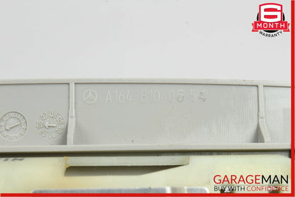 06-12 Mercedes R320 GL450 ML450 Roof Grab Handle Set of 4 Pc 1648100654 Grey OEM