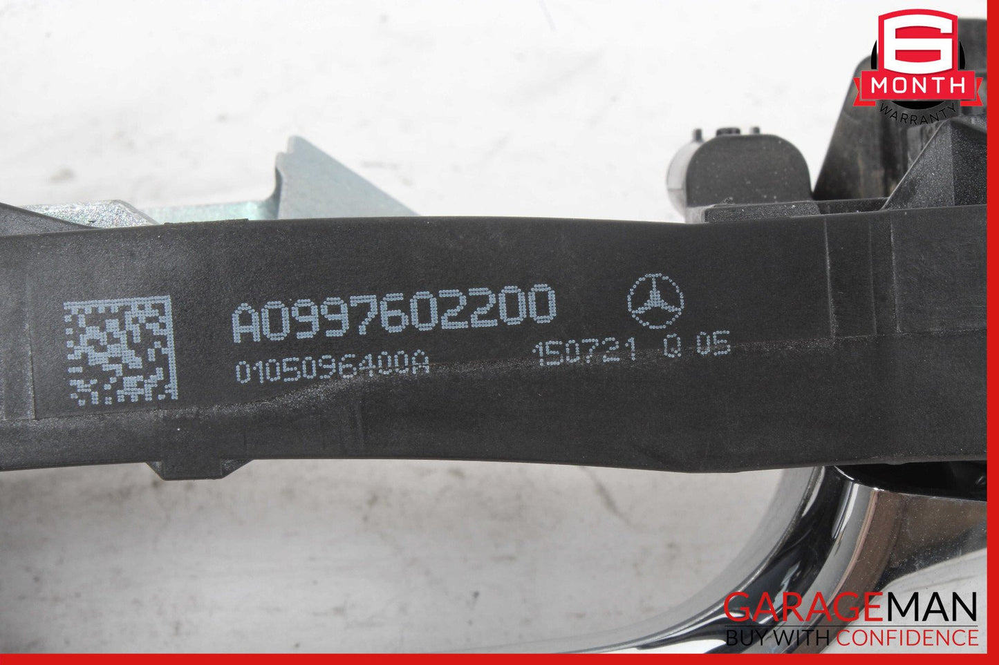 15-20 Mercedes W205 C300 Front Right Keyless Go Exterior Door Handle Silver OEM