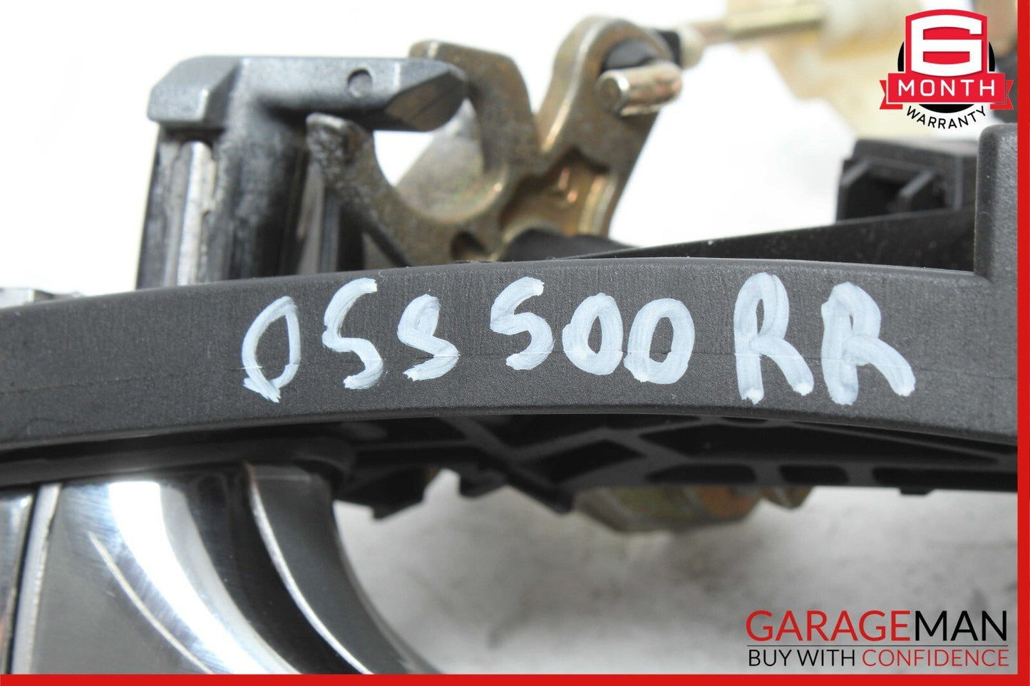 03-06 Mercedes W220 S430 S500 Rear Right Keyless Go Exterior Door Handle Silver