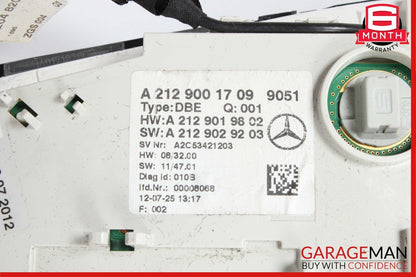 12-18 Mercedes E350 CLS550 Front Top Overhead Dome Light Lamp Reading Map Black