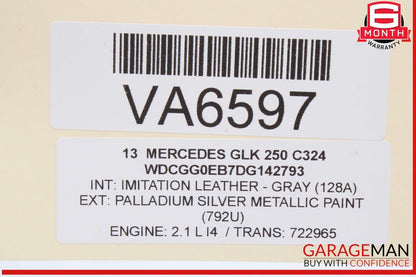 08-18 Mercedes X204 GLK250 Front Right Side Door Control Module 2129004314 OEM