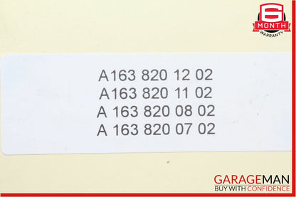 02-05 Mercedes W163 ML320 Complete Door Sound Audio Speaker Set pf 4 Pc OEM
