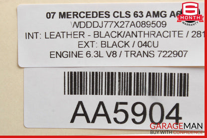 06-11 Mercedes W219 CLS63 AMG Front Right Passenger Side Lower Control Arm OEM