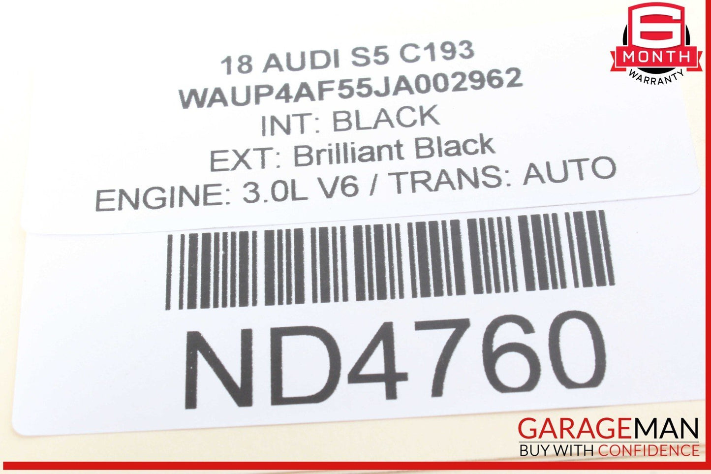 17-24 Audi S5 A4 Rear Left Driver Side Rearward Trailing Control Arm 8W0501529D