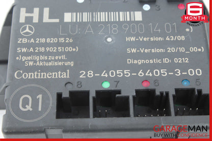08-18 Mercedes W204 C250 CLS550 Rear Left Side Door Control Module Unit OEM