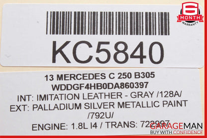 08-12 Mercedes C300 E350 E63 AMG Front Right Side Door Controller Module Unit