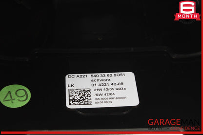07-10 Mercedes W221 S550 Steering Column Combination Switch Assembly Black OEM