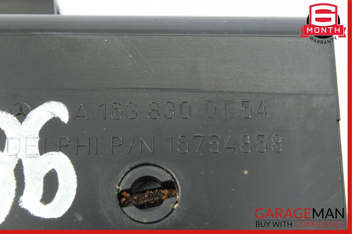 98-05 Mercedes W163 ML320 ML500 Front Left Side Dashboard A/C AC Air Vent Black