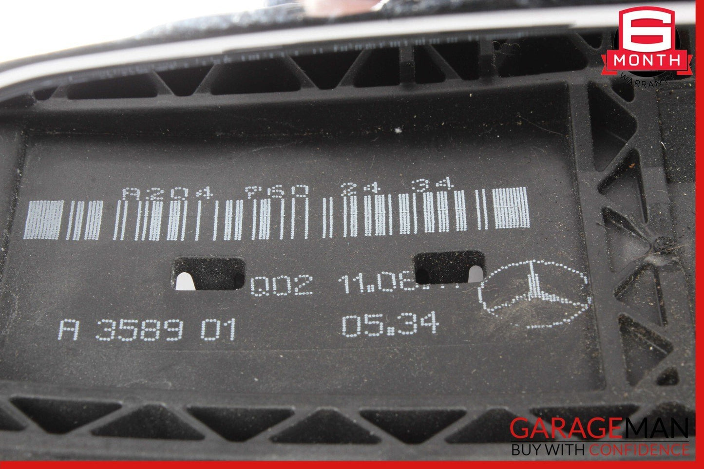 0-17 Mercedes W212 E350 Right Passenger Side Exterior Door Handle Black 2047602434 Genuine
