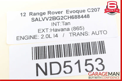 12-15 Range Rover Evoque Electric Parking Brake Switch Button BJ3215K850AD OEM