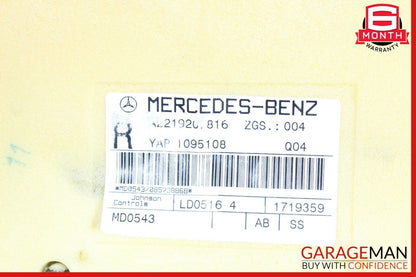 10-13 Mercedes W221 S63 Rear Recline Seat Cushion Top Upper Right OEM