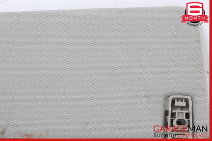 07-15 Audi Q7 L4 Front Right Passenger Side Sun Visor Shade Gray 4L0857552D OEM