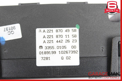 07-14 Mercedes W221 S550 S400 CL550 A/C AC Heater Climate Control Switch OEM