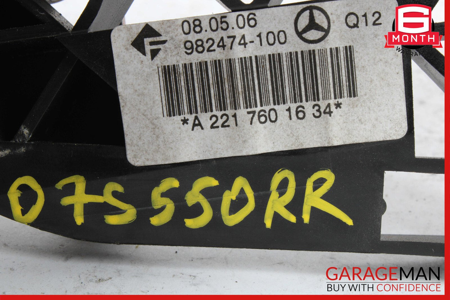 07-13 Mercedes W221 S550 S400 Rear Right Passenger Side Exterior Door Handle OEM