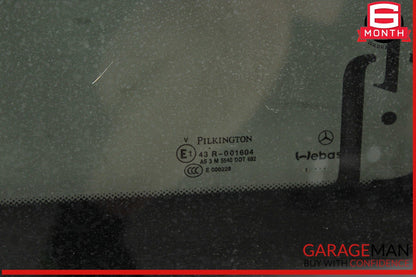 10-17 Mercedes W204 C250 E550 Coupe Panoramic Sunroof Rear Window Glass OEM