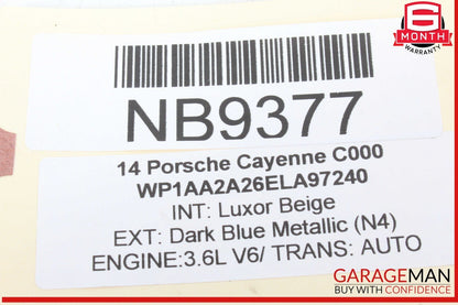 11-18 Porsche Cayenne 958 Rear Right Passenger Side Lower Control Arm OEM