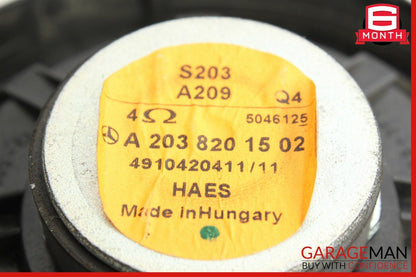 01-07 Mercedes W203 C230 C240 Door Speaker Rear Left & Right 2038201502 OEM