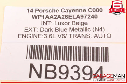 11-18 Porsche Cayenne 958 Front Left or Front Right Side CV Axle Shaft OEM