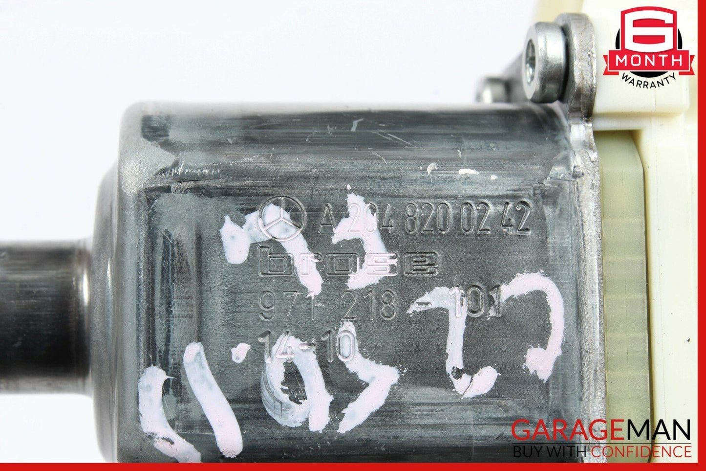 08-15 Mercedes W204 C250 Coupe Front Right Door Window Regulator Motor Unit OEM