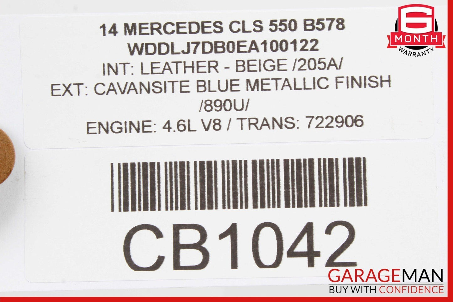 12-18 Mercedes W218 CLS550 CLS400 RWD Front Left Driver Upper Control Arm OEM