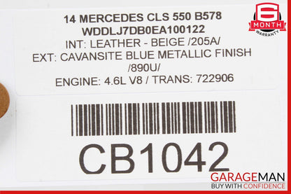 12-18 Mercedes W218 CLS550 CLS400 RWD Front Left Driver Upper Control Arm OEM