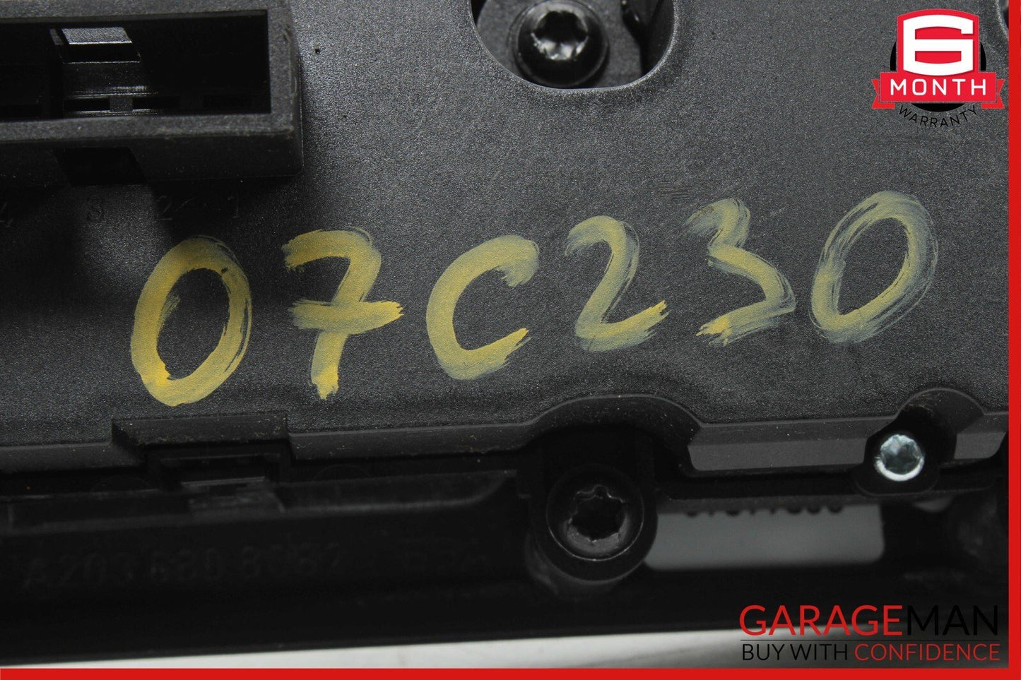 05-07 Mercedes W203 C230 C55 Dash Door Lock Hazard Light Control Switch Walnut