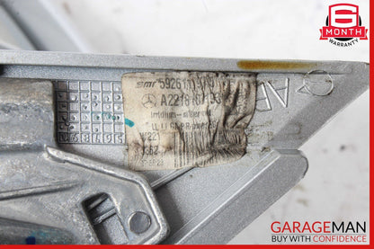 10-13 Mercedes W221 S550 Front Left Side Mirror Door Rear View Iridium Silver