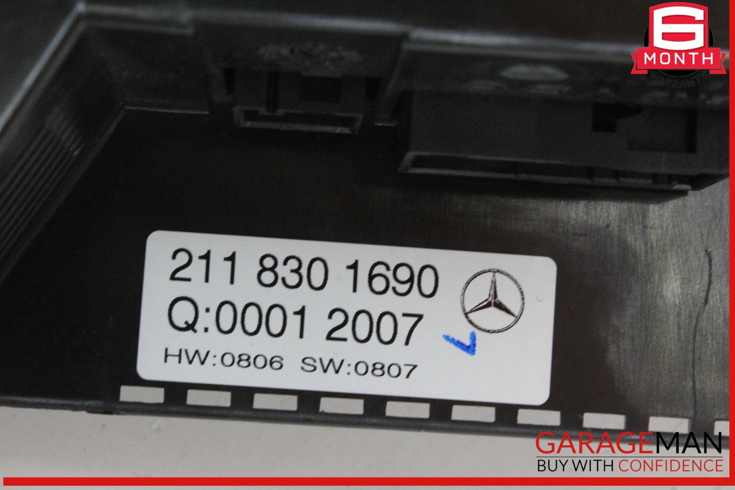07-09 Mercedes W211 E320 E350 E550 AC A/C Climate Control Switch 2118301690 OEM