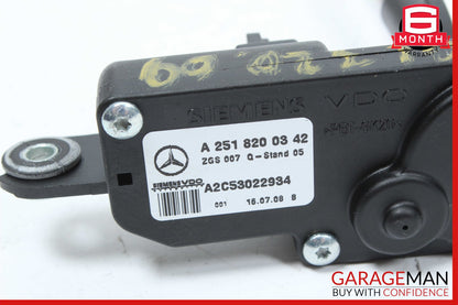 06-12 Mercedes X164 GL450 ML350 Quarter Window Regulator Motor Rear Left OEM