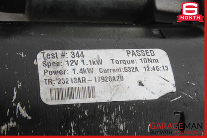 12-15 Mercedes W204 C250 1.8L Bosch Engine Starter Motor 0051513901 OEM