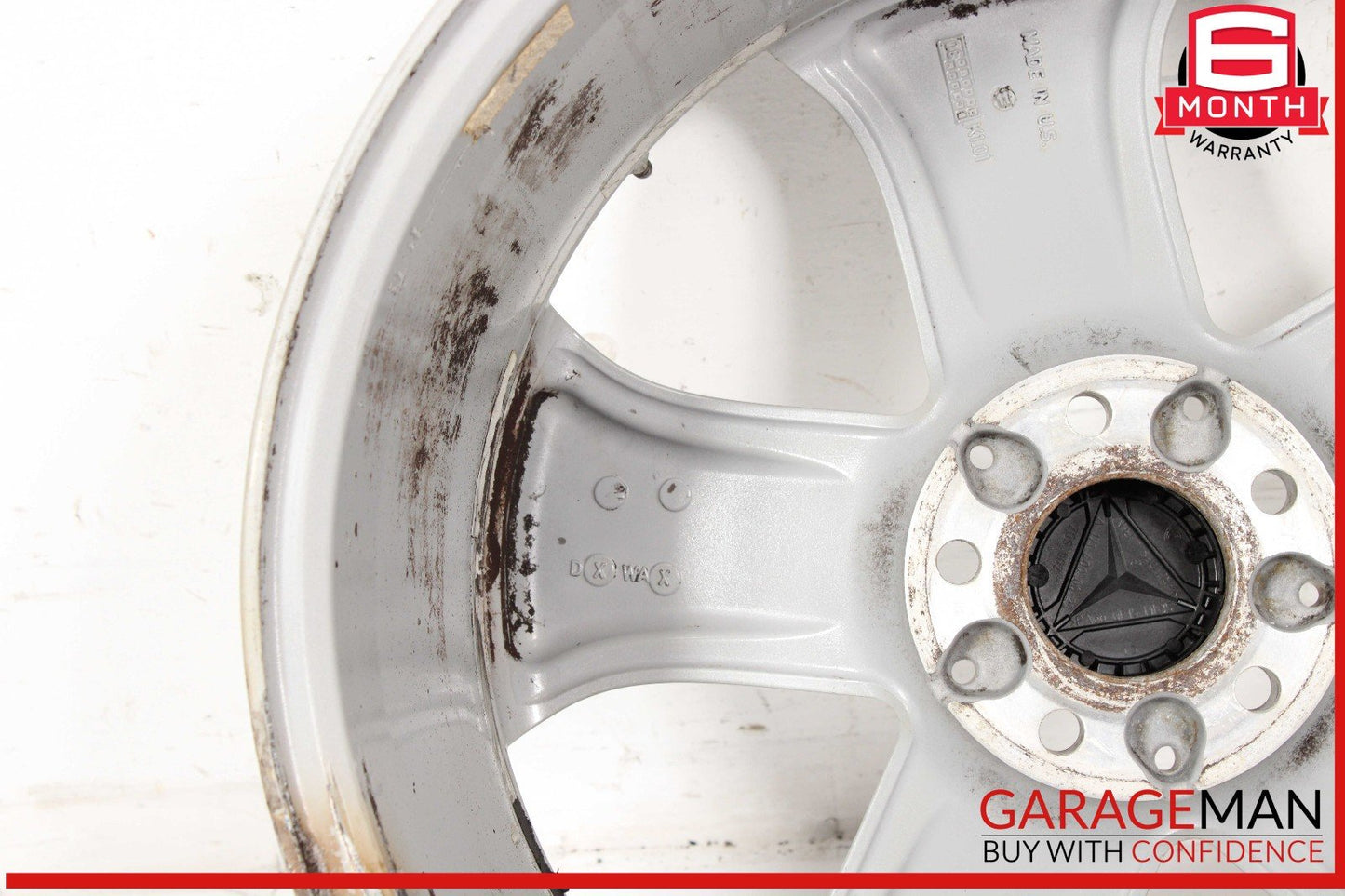 06-12 Mercedes X164 GL450 ML350 8 X 19 19" Wheel Rim Silver 1644015602 OEM