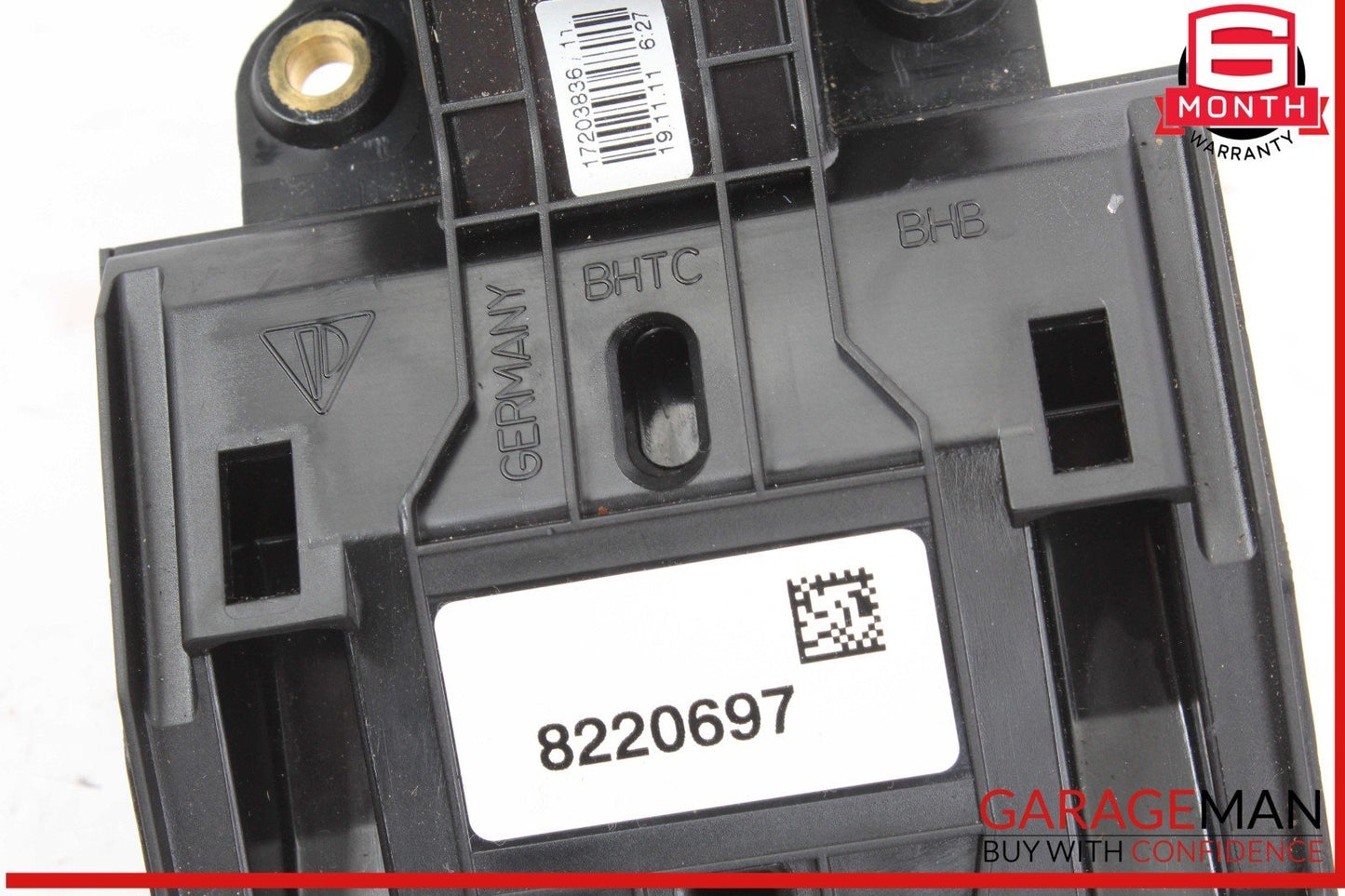 10-13 Porsche Panamera 970 Rear Seat Heater Door Lock Switch Control Panel OEM