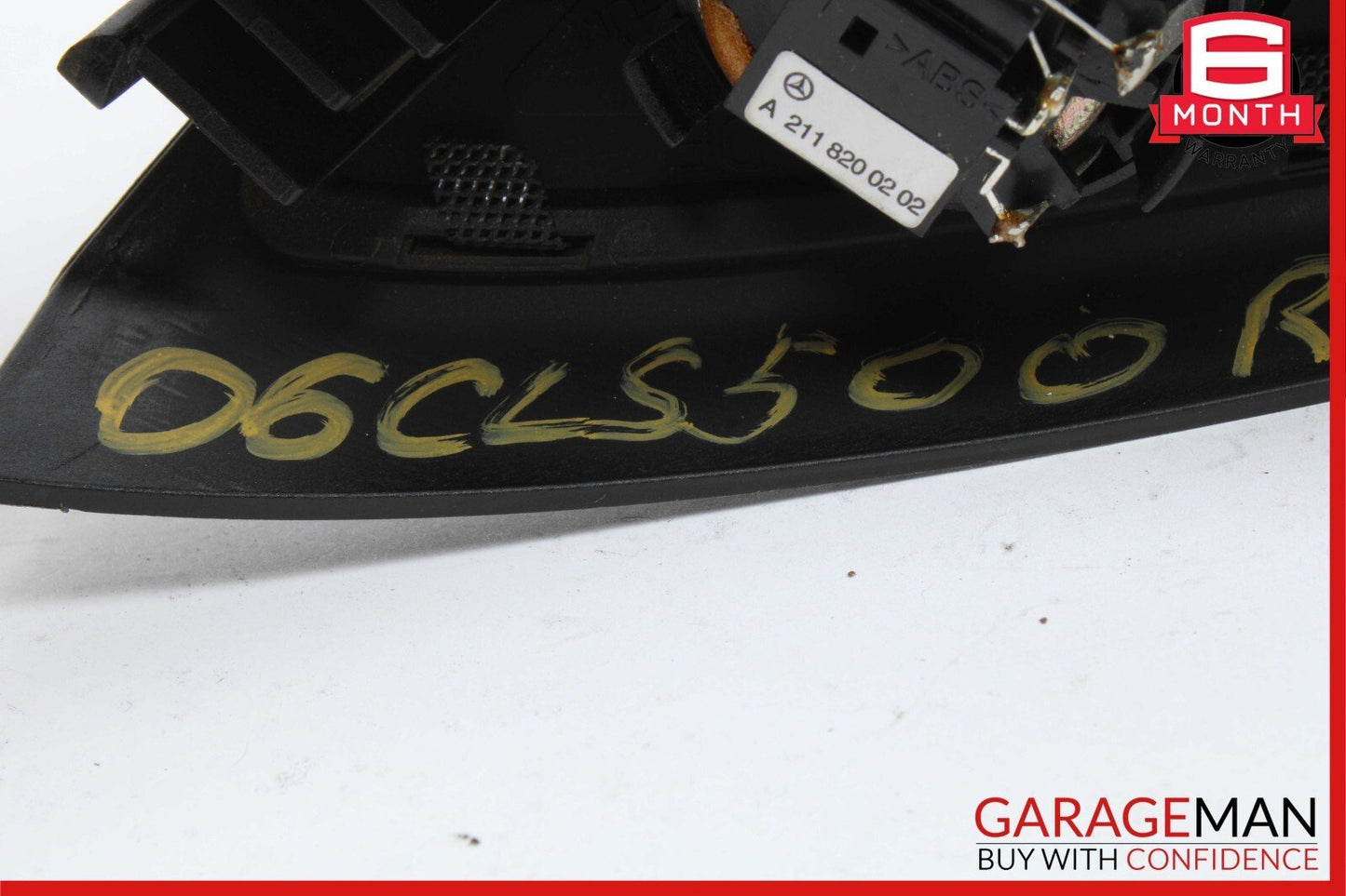 06-11 Mercedes W219 CLS500 Front Right Side Door Tweeter Speaker Cover Trim OEM