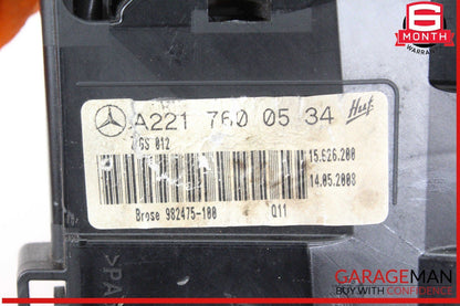 07-13 Mercedes W221 S550 Front Left Driver Side Exterior Door Handle Gray OEM
