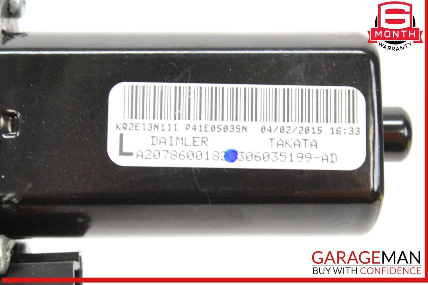 10-17 Mercedes W207 E400 E350 E550 Left Driver Side Seat Belt Feeder Motor OEM