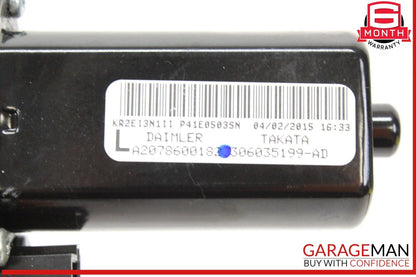 10-17 Mercedes W207 E400 E350 E550 Left Driver Side Seat Belt Feeder Motor OEM