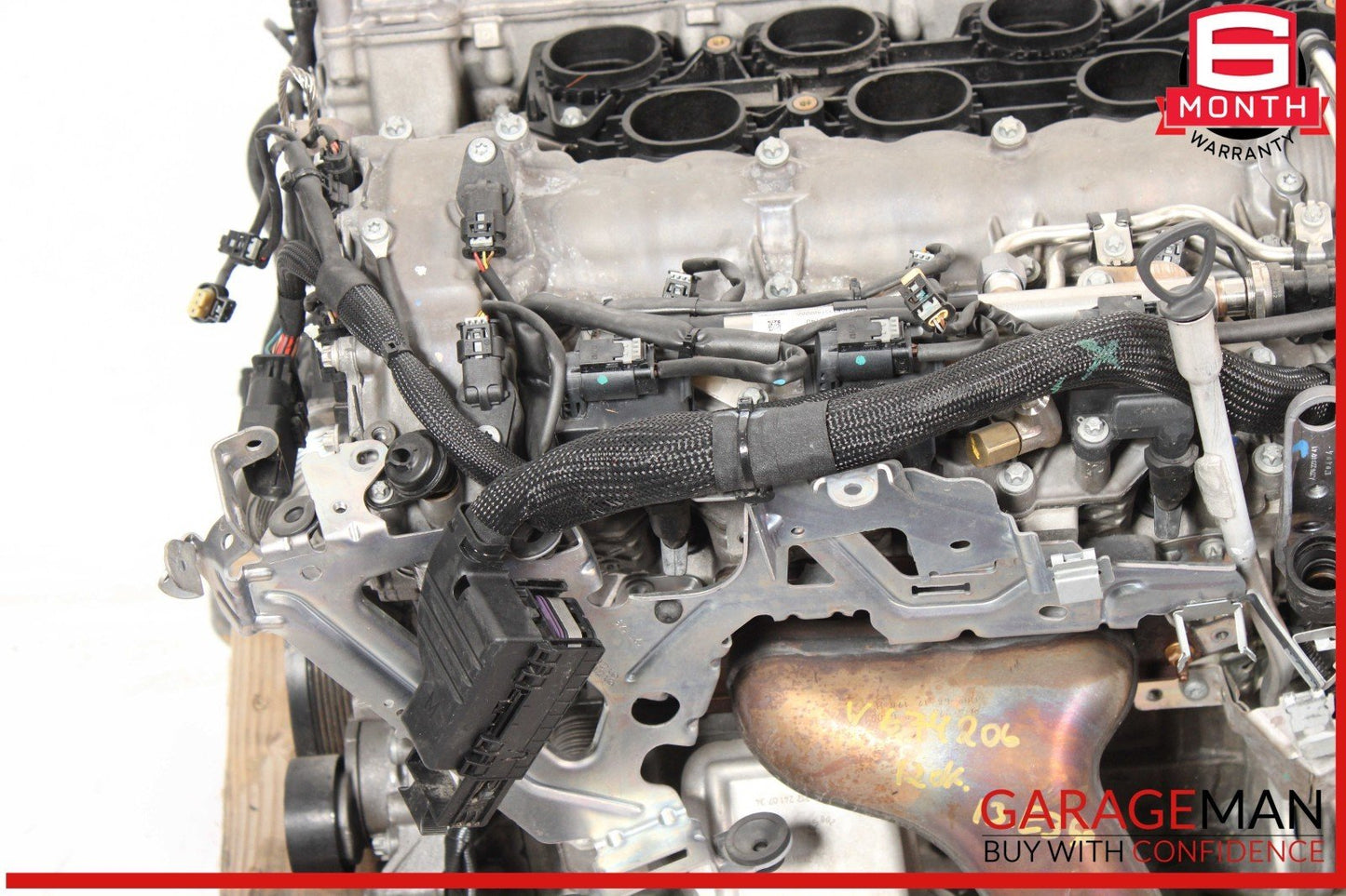 12-16 Mercedes W212 E350 C350 3.5L V6 RWD Engine Motor Block Assy OEM 120k