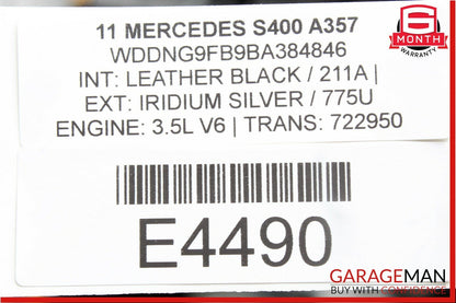 07-13 Mercedes W216 CL550 S400 Dash A/C AC Air Vent Trim Panel Right Side OEM