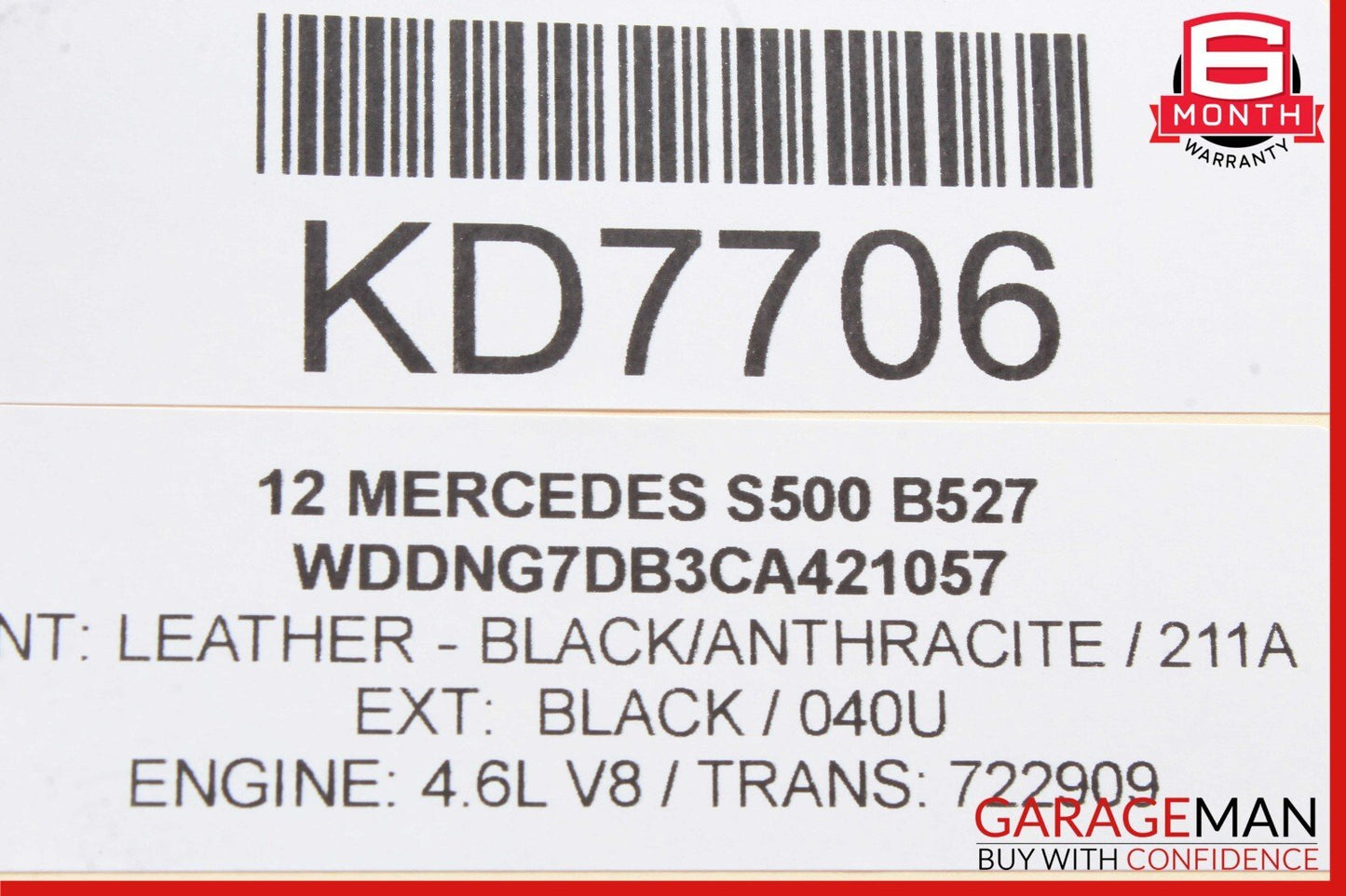 10-13 Mercedes W221 S550 S350 Rear Left / Right Window Control Switch Module