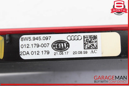17-24 Audi A4 Quattro Rear Upper Center Third 3rd Brake Light Lamp 8W5945097 OEM