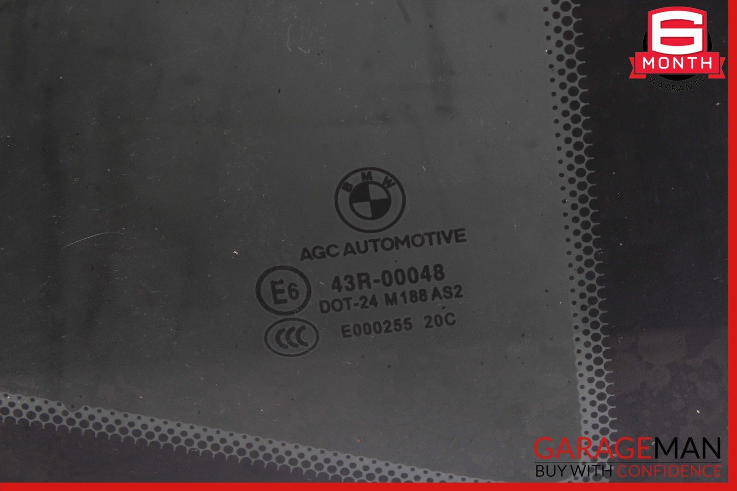 14-21 BMW i3 I01 Rear Right Passenger Side Quarter Window Glass 7288190 OEM