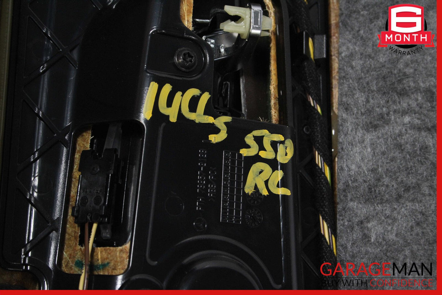 12-14 Mercedes W218 CLS550 Rear Left Side Interior Door Panel OEM