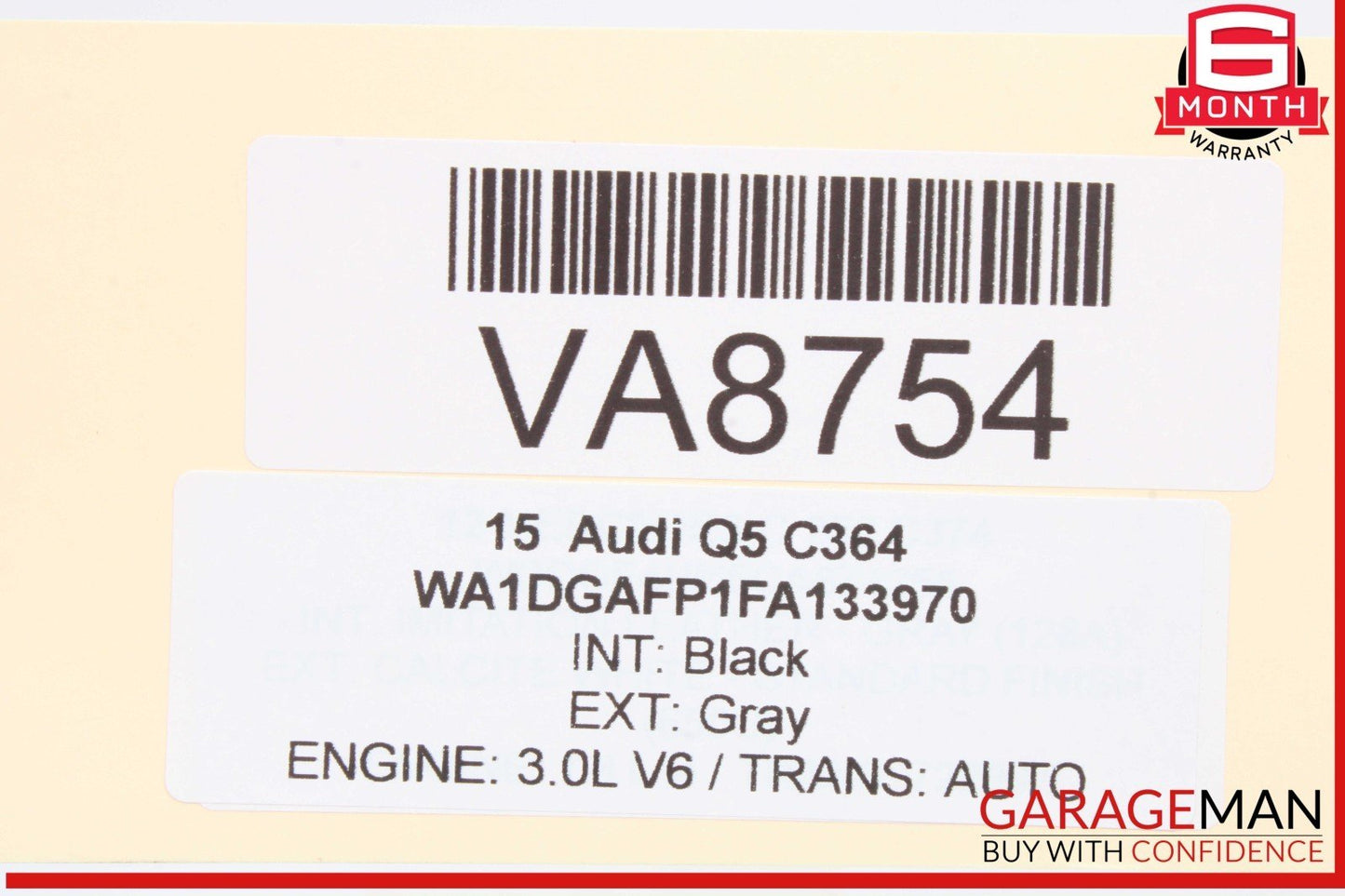 13-17 Audi Q5 SQ5 Front Left Driver Side Memory Seat Control Module Unit OEM