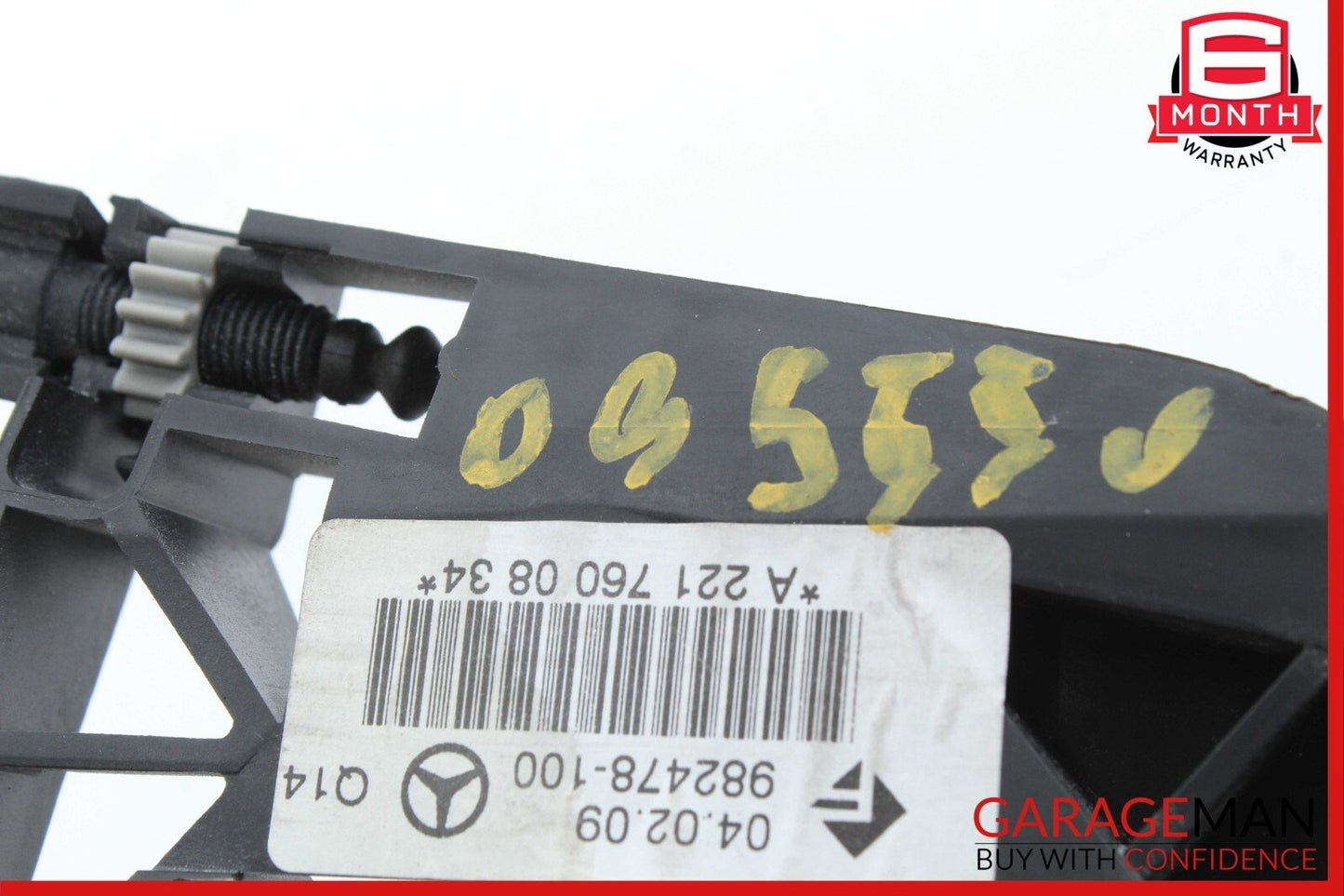 07-13 Mercedes W221 S550 Rear Right Side Keyless Go Exterior Door Handle Black