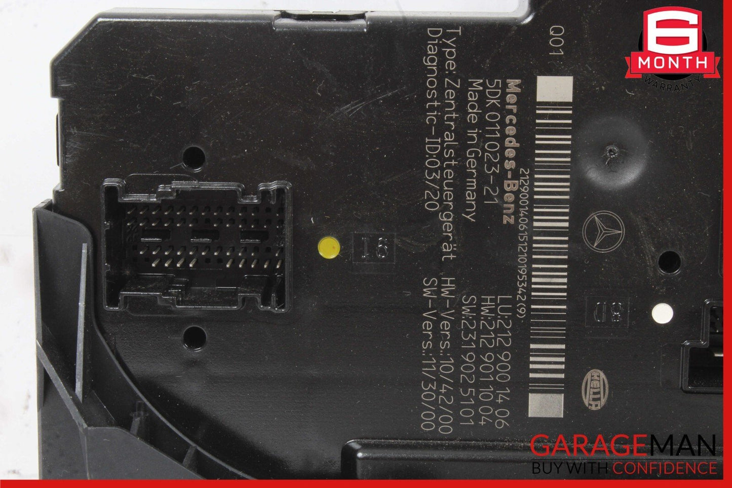 10-18 Mercedes W212 E350 Rear Fuse Relay Box SAM Signal Acquisition Assembly OEM
