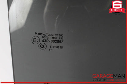 15-24 Porsche Macan 95B Rear Right Passenger Side Door Window Glass OEM