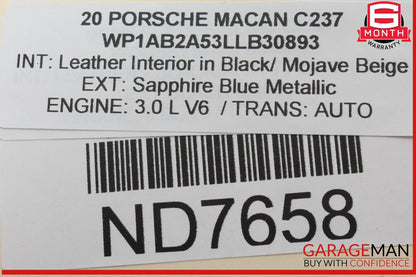 15-24 Porsche Macan Rear Left or Right Side Suspension Arm Tie Rod Control Arm