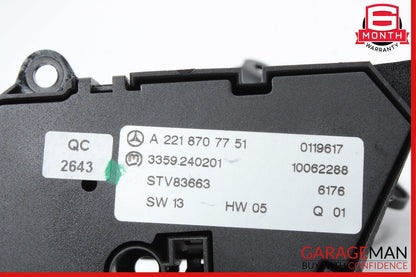 07-14 Mercedes CL600 S550 Front Right Seat Adjust Memory Control Switch Set of 2