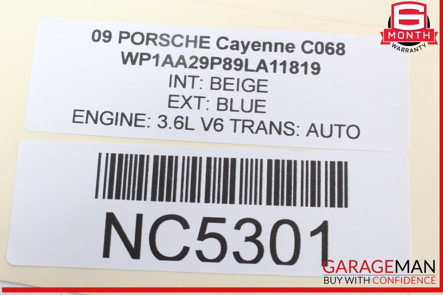 Porsche Unknown 7L0505376A/ 7L0.505.376.A/ 7L0 505 37 6 A OEM