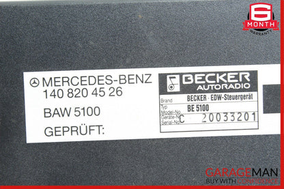 92-99 Mercedes 300SE 500SL CL500 Anti Theft Alarm Infrared Control Module Unit